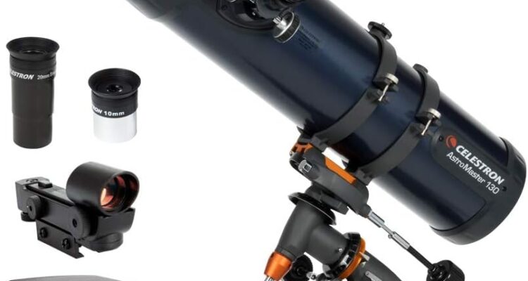 Celestron AstroMaster 130EQ-MD Newtonian Telescope Review