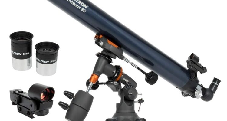 Celestron AstroMaster 90EQ Telescope Review