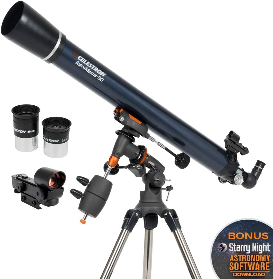 Celestron AstroMaster 90EQ Telescope Review