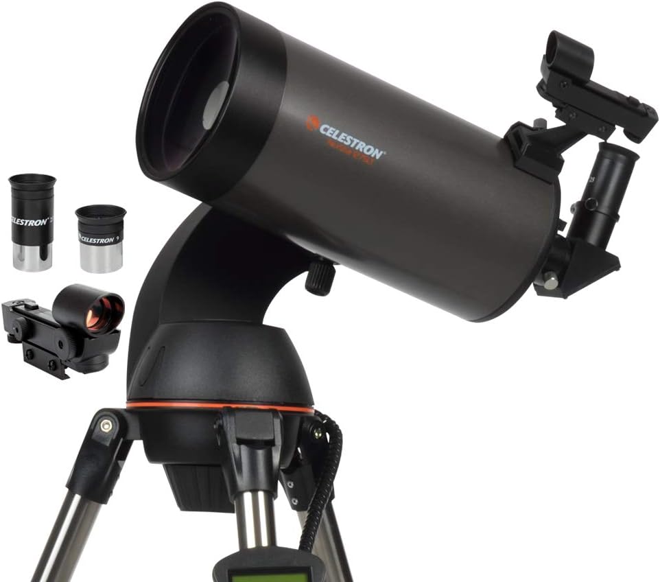 Celestron - NexStar 127SLT Computerized Telescope - Compact and Portable - Maksutov-Cassegrain Optical Design - SkyAlign Technology - Computerized Hand Control - 127mm Aperture