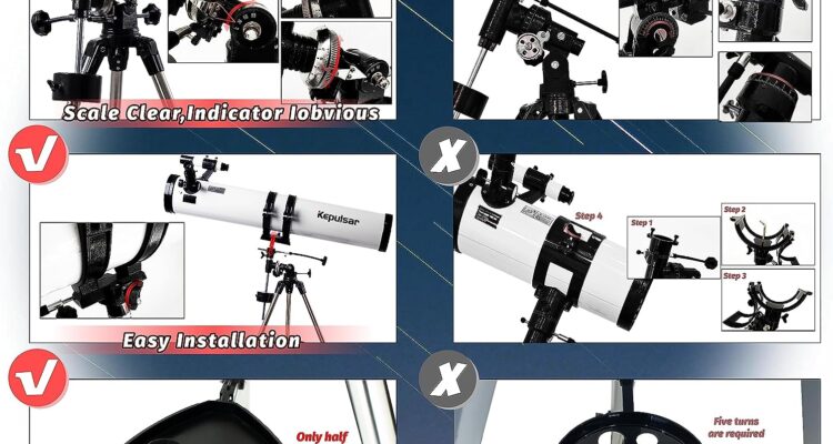 ESSENWI 114EQ Reflector Telescope Review