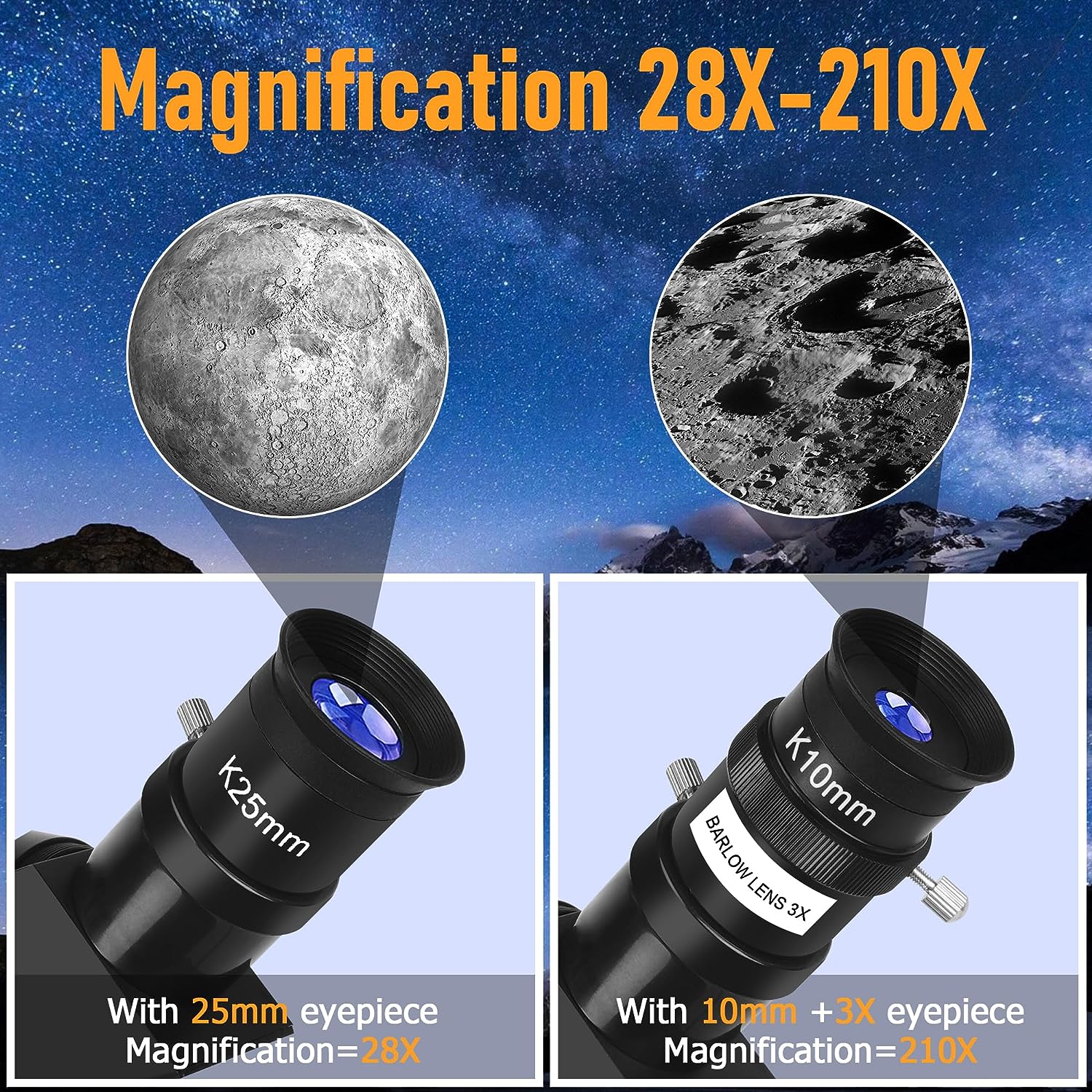 Hetekan Telescopes for Adults Astronomy Review