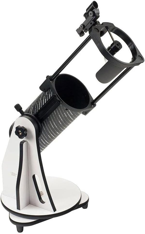 Sky Watcher Sky-Watcher Heritage 130mm Tabletop Dobsonian 5-inch Aperture Telescope – Innovative Collapsible Design – Easy to Use, Perfect for Beginners, Black/White (S11705)