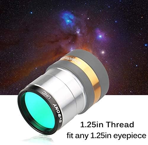 SVBONY SV503 Telescope, 70ED F6 Extra Low Dispersion Refractor OTA, Bundle with 1.25 inches UHC Filter, Reduces Light Pollution