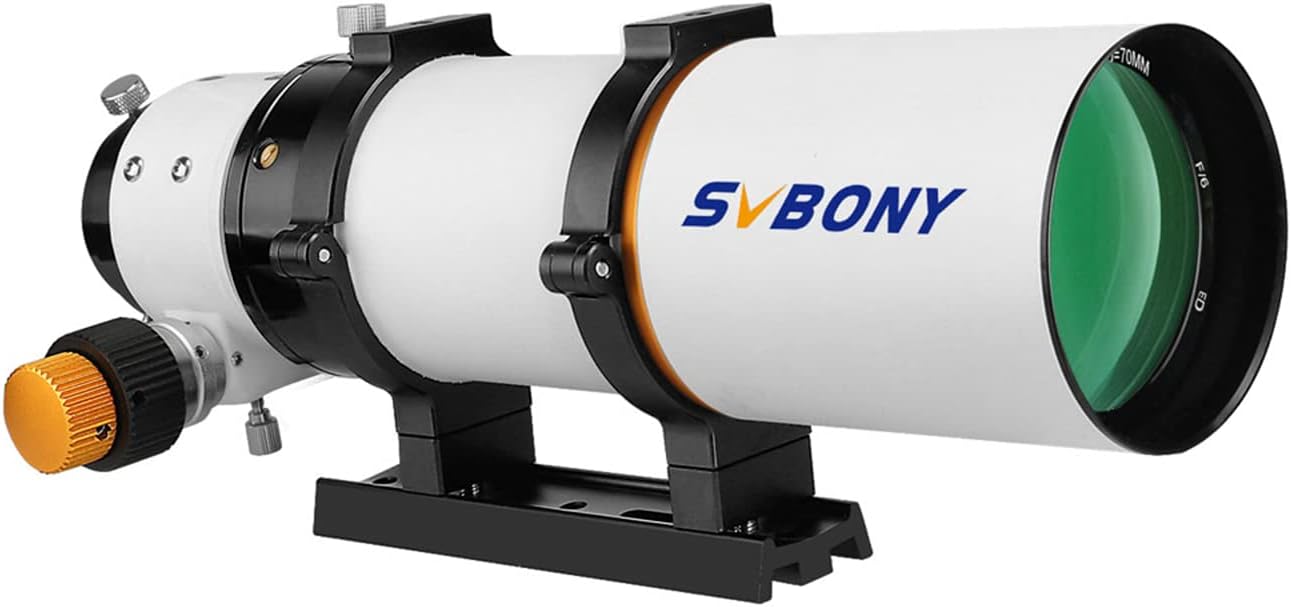 SVBONY SV503 Telescope, 70ED F6 Extra Low Dispersion Refractor OTA, Micro-Reduction Rap Focuser, for Astrophotography